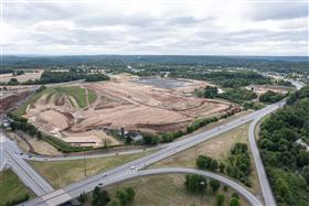 Site & Land Development: A large warehouse site in Exton, PA.